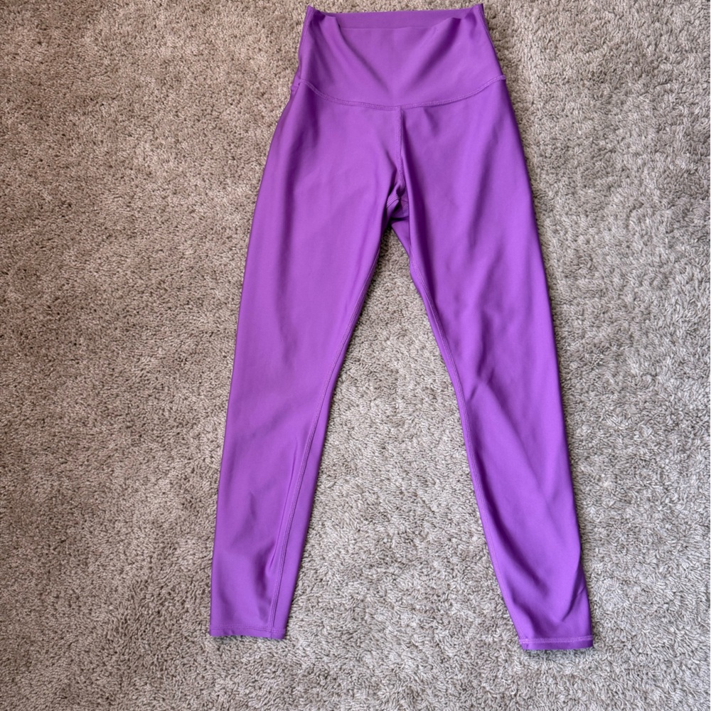 ALO Yoga Purple Stretch Leggings